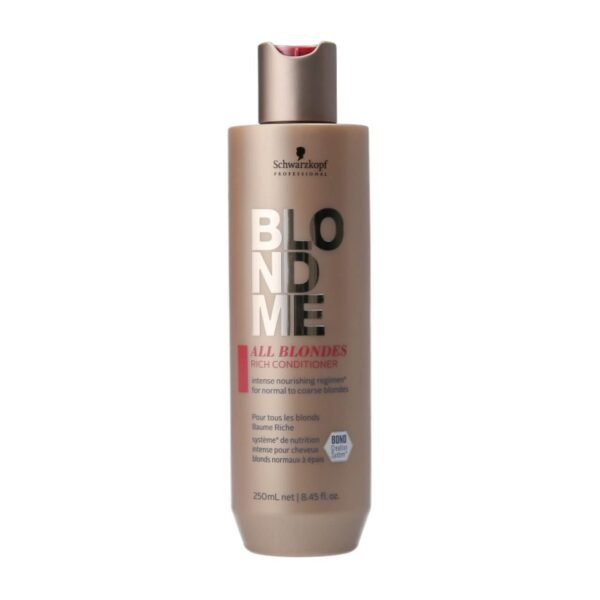Schwarzkopf BLONDME All Blondes Rich Conditioner – 250 mL